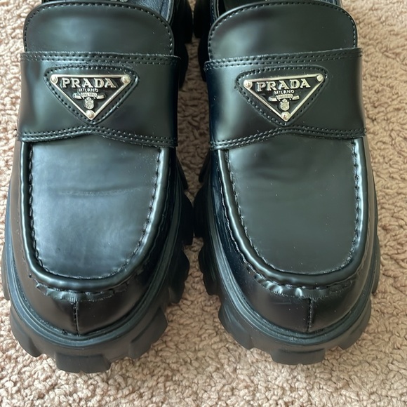 Black Platform Loafers - Picture 5 of 12